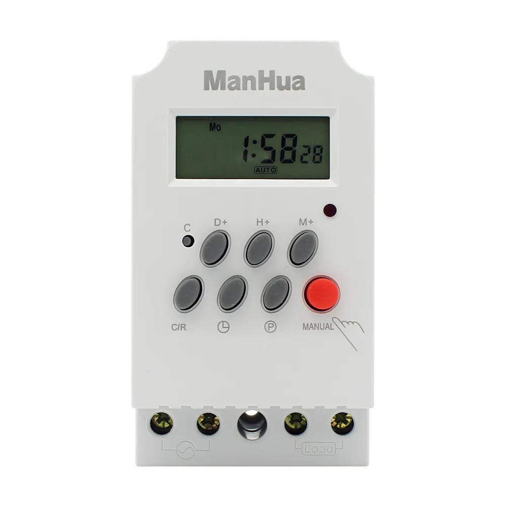 Manhua MT316 Drukknop Timer Digitale 12V/220 12Volt