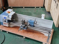 38Mm Grote Boring WM210V Huishoudelijke Mini Draaibank Machine Metalen Draaibank Voor Hobby