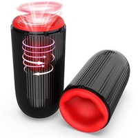 Masturbateur pénien électrique rotatif à succion péri-staltique pour hommes, recharge magnétique USB, 3/5/10 fréquences