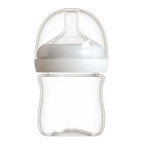 Biberon PP à col large en forme de <span class=keywords><strong>gourde</strong></span>, style identique, anti-colique, motif uni, gradué, best-seller transfrontalier - Product Image 5