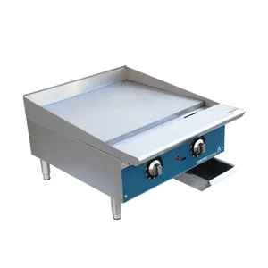 High Quality Stainless Steel Gas Bbq Flat Top Plate Gas Griddle Commercial Gas Grill Griddle