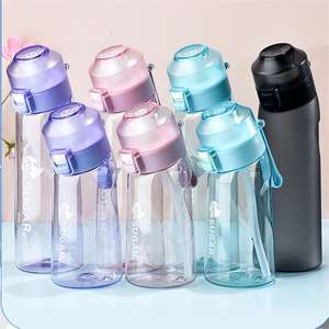 Botella de Agua de Plástico de 650 ml con Sabor a Fruta, Creativa, de Grado Alimenticio, Libre de BPA, con Cápsula de Sabor - Product Image 2