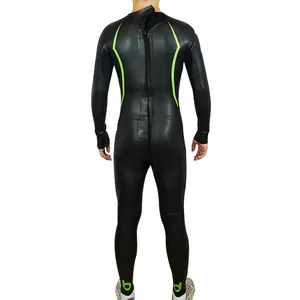 Mới bán buôn đầy đủ tay áo neoprene OEM Dịch vụ bơi Triathlon Wetsuit ánh sáng nổi nhất wetsuit