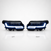 Ensemble de phares LED BK pour Range Rover Vogue 2013-2023, projecteur laser, matrice LED, mise à niveau Facelift, Plug and Play