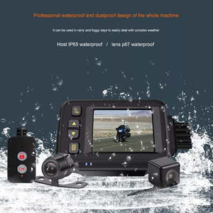 Caméra de <span class=keywords><strong>moto</strong></span> 1080P à double objectif, enregistreur vidéo, caméra d'<span class=keywords><strong>action</strong></span> sportive grand angle, étanche, dashcam - Product Image 4