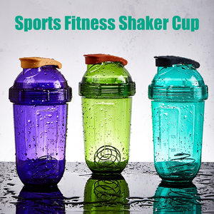 Bouteille shaker à protéines en plastique avec logo personnalisé, anti-fuite, pour boire directement, idéale pour la gym et les voyages - Product Image 5