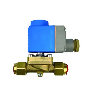 Solenoid वाल्व Duling कारखाने की आपूर्ति गर्मी पंपों के लिए Solenoid नियंत्रण वाल्व