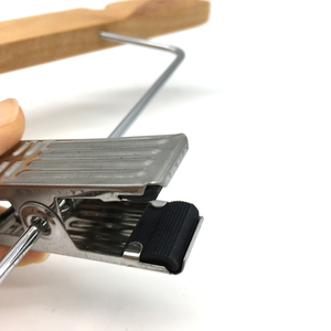 Perchas de madera natural de alta calidad con logotipo, venta de fábrica, producto estrella, perchas de madera premium naturales - Product Image 4