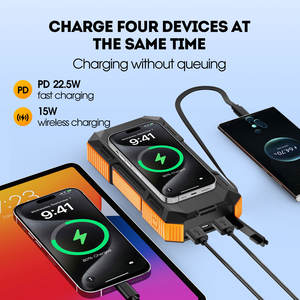 Wisteh Power Bank Gang laptops nuevo hotpot e Phone baño portátil al aire libre panel de calentamiento de agua solar <span class=keywords><strong>precio</strong></span> Power Bank - Product Image 3