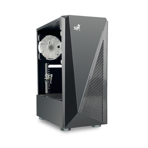 MANMU Fábrica al por mayor <span class=keywords><strong>Gaming</strong></span> <span class=keywords><strong>Cpu</strong></span> Case Gabinete Precio barato Mid Tower Desktop <span class=keywords><strong>Computer</strong></span> Case con panel lateral MATX PC Case - Product Image 4