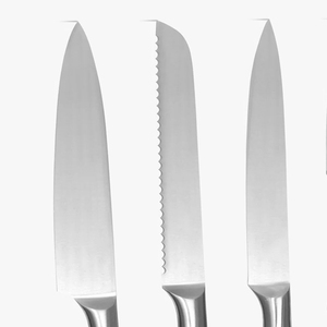 Meilleur fournisseur d'ensembles de couteaux de cuisine en acier inoxydable, ensemble de couteaux de chef professionnels personnalisés OEM avec étiquette privée personnalisée - Product Image 4