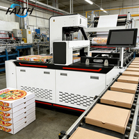 Impresora Industrial de Alta Resolución CMYK Faith Faith de Una Sola Pasada para Impresión de Códigos de Fecha en Cartón