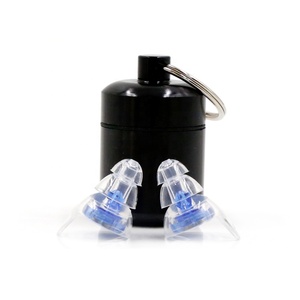 Tapones para los oídos de música con filtro de alta fidelidad para la construcción, el mejor tapón invisible para música de fiesta, reducción de ruido, protección auditiva - Product Image 1