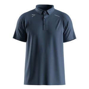 Polo de Manga Corta Refrigerante con Costuras Invisibles y Detalles Cortados con Láser, Diseñado para Golf, Entrenamientos y Estilo Casual Elegante - Product Image 1