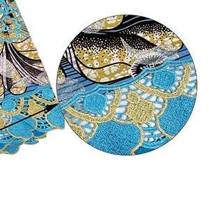 <span class=keywords><strong>Tissu</strong></span> de broderie de dentelle Fête du Nigeria Design africain Fournisseur d'or <span class=keywords><strong>Tissu</strong></span> de broderie de dentelle africaine <span class=keywords><strong>Tissu</strong></span> de broderie de dentelle africaine - Product Image 6