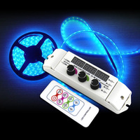 Controlador LED RGB Rotatorio de 3 Canales con Perilla Manual para una Mezcla de Colores Intuitiva e Iluminación Ambiental