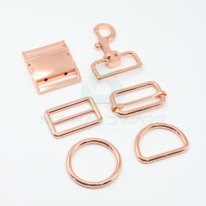 MZhardware collier de chien professionnel boucle en métal de haute qualité matériel de collier pour animaux de compagnie réglable 6 pièces/ensemble sac spécial - Product Image 1