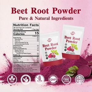 Suplementos Herbales OEM ODM de Venta Caliente, Polvo de Remolacha Roja Natural para Energía, Antioxidante y Refuerzo del Sistema Inmunológico - Product Image 2