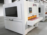 Machine de polissage et de chanfreinage automatique de métaux à haute précision contrôlée par PLC, machine de meulage CNC