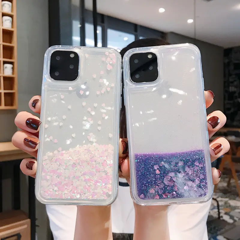 Liquid Glitter Bling Quicksand Mobile Phone Case For Iphone 14 13 12 11 Pro Max 12 13 Mini X/xs Max XR 7plus/8plus