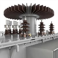Transformateur de distribution triphasé immergé dans l'huile 35 kV 50-1600 kVA, 630 kVA 10 V 0,4 V - VENTES CHAUDES