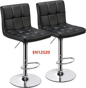 <span class=keywords><strong>Sillas</strong></span> <span class=keywords><strong>de</strong></span> respaldo alto EN12520 ampliamente utilizadas <span class=keywords><strong>de</strong></span> calidad superior, taburetes <span class=keywords><strong>de</strong></span> <span class=keywords><strong>Bar</strong></span> giratorios, <span class=keywords><strong>sillas</strong></span> <span class=keywords><strong>de</strong></span> <span class=keywords><strong>bar</strong></span> <span class=keywords><strong>de</strong></span> cuero PU para Cocina - Product Image 2