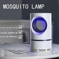 Lampe Anti-Moustique USB pour Intérieur et Extérieur, Tueur de Moustiques LED avec Piège à Mouches, Fonctionnement Silencieux