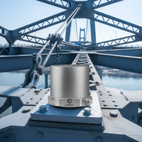Capteur de vibration accélérométrique piézoélectrique IEPE ±2,5g, transducteur d'accélération monoaxe ICP pour la surveillance des vibrations des ponts