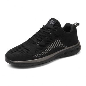 Chaussures de course légères et respirantes pour hommes |   Chaussures de marche en mesh tendance printemps |   Chaussures de sport grandes tailles - Product Image 4
