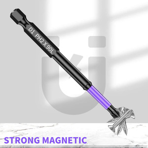 Guest Quality Phillips Screwdriver Bit 90mm D1 PH2 Magnetic Industrial Grade Black Oxide Finish - Product Image 2