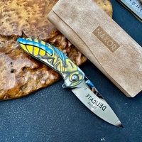 M398 Poederstaal Spiegelfinish Vouwzakmes Multifunctioneel Buitenactiviteiten Kamperen EDC Custom OEM