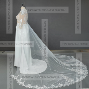 <span class=keywords><strong>Vestido</strong></span> <span class=keywords><strong>de</strong></span> <span class=keywords><strong>novia</strong></span> <span class=keywords><strong>de</strong></span> manga corta con escote triangular, traje <span class=keywords><strong>de</strong></span> boda bohemio con cola y Espalda descubierta, <span class=keywords><strong>para</strong></span> <span class=keywords><strong>playa</strong></span>, 10565 #<span class=keywords><strong>2021</strong></span> - Product Image 5