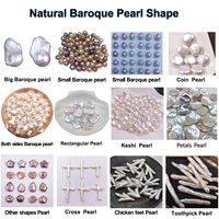Perles d'eau douce baroques irrégulières de 20 mm, blanches, en forme de goutte, en forme de boule de feu, perles naturelles pour la fabrication de bijoux, vente en gros