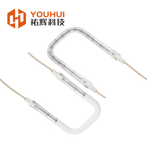 Youhui Industrial U-Shaped <b>Infrared</b> Heating Lamp 150-6000W Glass Body For Equipment Heating - Product Image 1