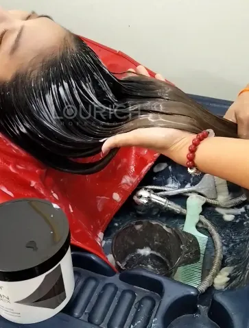 Louich cheratina e collage maschera per capelli trattamento proteico biologico per la cura dei capelli africani riparazione dei capelli danneggiati