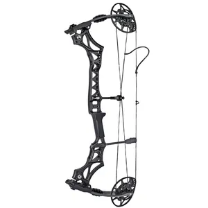 Arc Compound Bow M128, 30-70lb, avec poignée 30 pouces, 340 pieds/s, hauteur 7.1 pouces, pour le tir sportif et la chasse