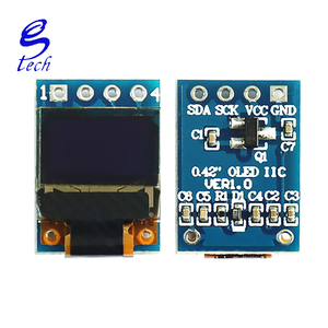 Écran LCD de 0,42 pouce, module d'affichage petit format SSD1315, résolution 72x40, écran monochrome 4 broches, interface IIC, 9,2x5,18 mm - Product Image 1