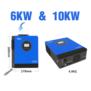 Sistema Solar de 24V 8kw de Baja Frecuencia con Onda Sinusoidal Pura - Product Image 3