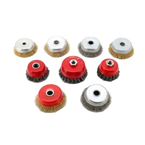 <span class=keywords><strong>Brosse</strong></span> à fil d'acier bronze et <span class=keywords><strong>brosse</strong></span> à coupelle avec revêtement en <span class=keywords><strong>feutre</strong></span> de laine, <span class=keywords><strong>brosse</strong></span> de ponçage pour <span class=keywords><strong>perceuse</strong></span> avec écrou - Product Image 1