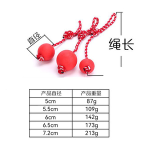 New Pet Chew Elastic Ball Outdoor Training Throwing <b>Interaction</b> Pull Rope Knot <b>Dog</b> <b>Toy</b> - Product Image 4