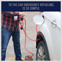 Vente en gros d'huile liquide pour voiture Pompe manuelle à changement de carburant robuste Pompe d'extraction de gonflage Pompe à siphon à air manuel 3 en 1 en plastique