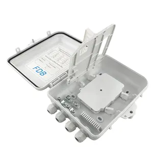 KEXINT-caja de terminales de fibra óptica FTTH, 12 núcleos, caja de distribución de fibra PC/ABS