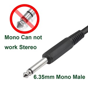 Câble coaxial d'extension <span class=keywords><strong>audio</strong></span> BNC <span class=keywords><strong>femelle</strong></span> vers prise mono TS mâle 6,35 mm (1/4 po) pour système de caméra vidéo CCTV DVR - Product Image 4