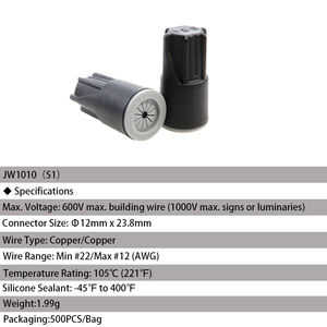 S1防水ワイヤーナット #12-# 22AWG - Product Image 2