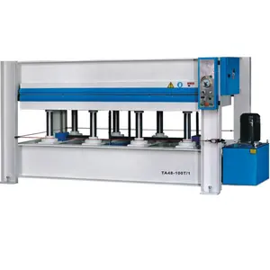 TA48-100T/1 Short Cycle Lamination Hot Press Melamine MDF Lamination Machine Hot Press