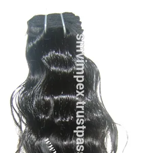 2024 trending new products high quality 5A top 10 bulk Indian hair weaving.natural curly hair weaving from India. no comprom