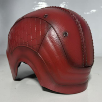 Großhandel Rote Wächter-Maske aus Kunstharz, Deluxe Tragbarer Vollkopf-Superhelden-Cosplay-Helm für Fans, Sammleredition