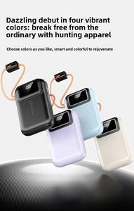 <span class=keywords><strong>Banco</strong></span> <span class=keywords><strong>de</strong></span> Energía Inalámbrico Magnético con Pantalla LED Digital <span class=keywords><strong>en</strong></span> Tiempo Real, 10000mAh, Cable Integrado, Soporte Plegable, 25W Qi2.2, Batería Delgada - Product Image 6