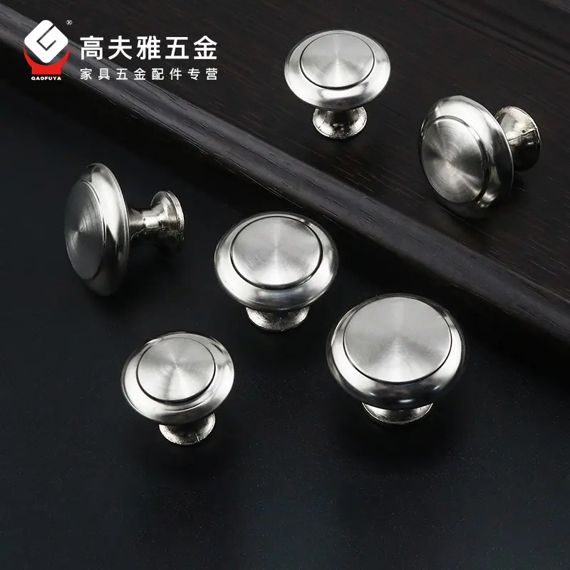 Bán Buôn Thép Không Gỉ Single-Hole Đồ Nội Thất Xử Lý Và Knobs Xử Lý Cho Ngăn Kéo Kéo Xử Lý