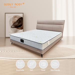 Matelas hybride taille XL Eulikak à ressorts ensachés tissu antidérapant convertible Offre Spéciale de chambre à coucher mobilier de maison hôtel école - Product Image 3